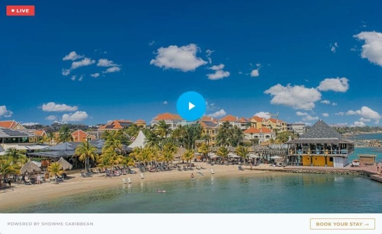 live webcam Avila Beach Hotel Curacao