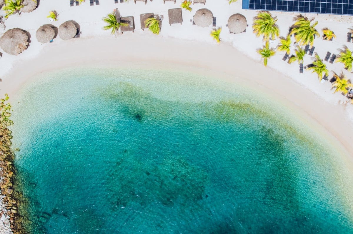 Avila Beach Hotel's stunning Curacao beach view