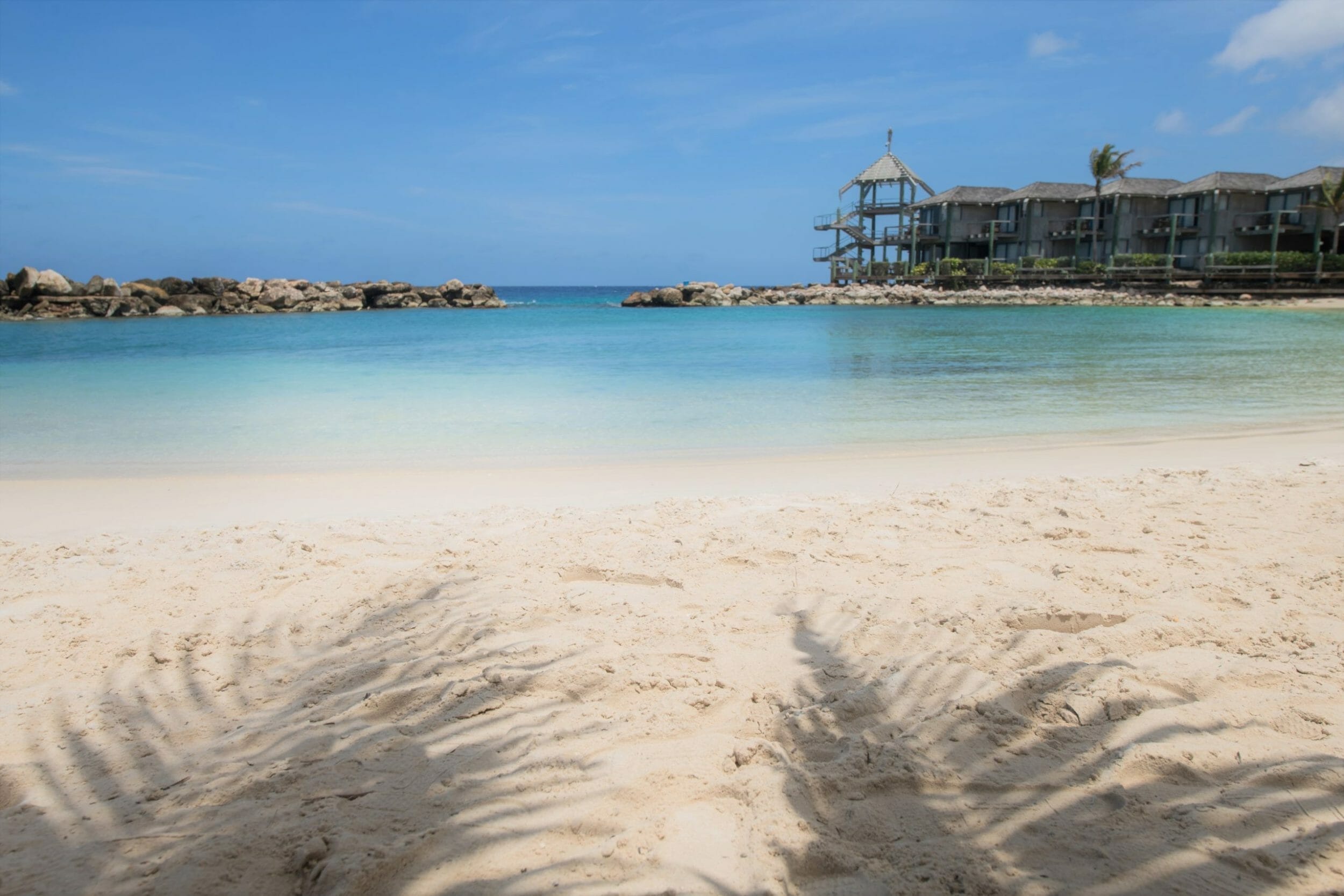 Avila Beach Hotel's Curacao beach - a tranquil escape