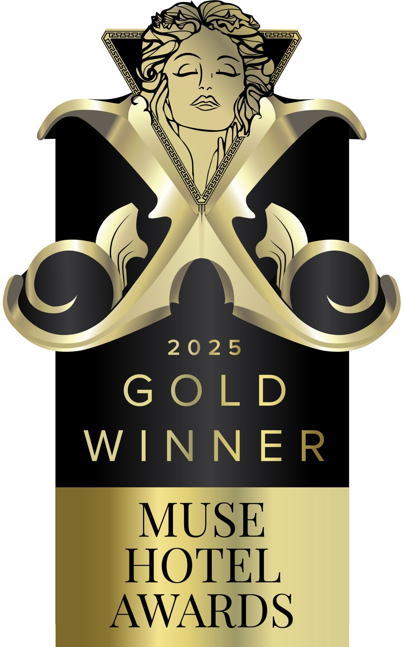 2025 MUSE Hotel Awards Gold Winner