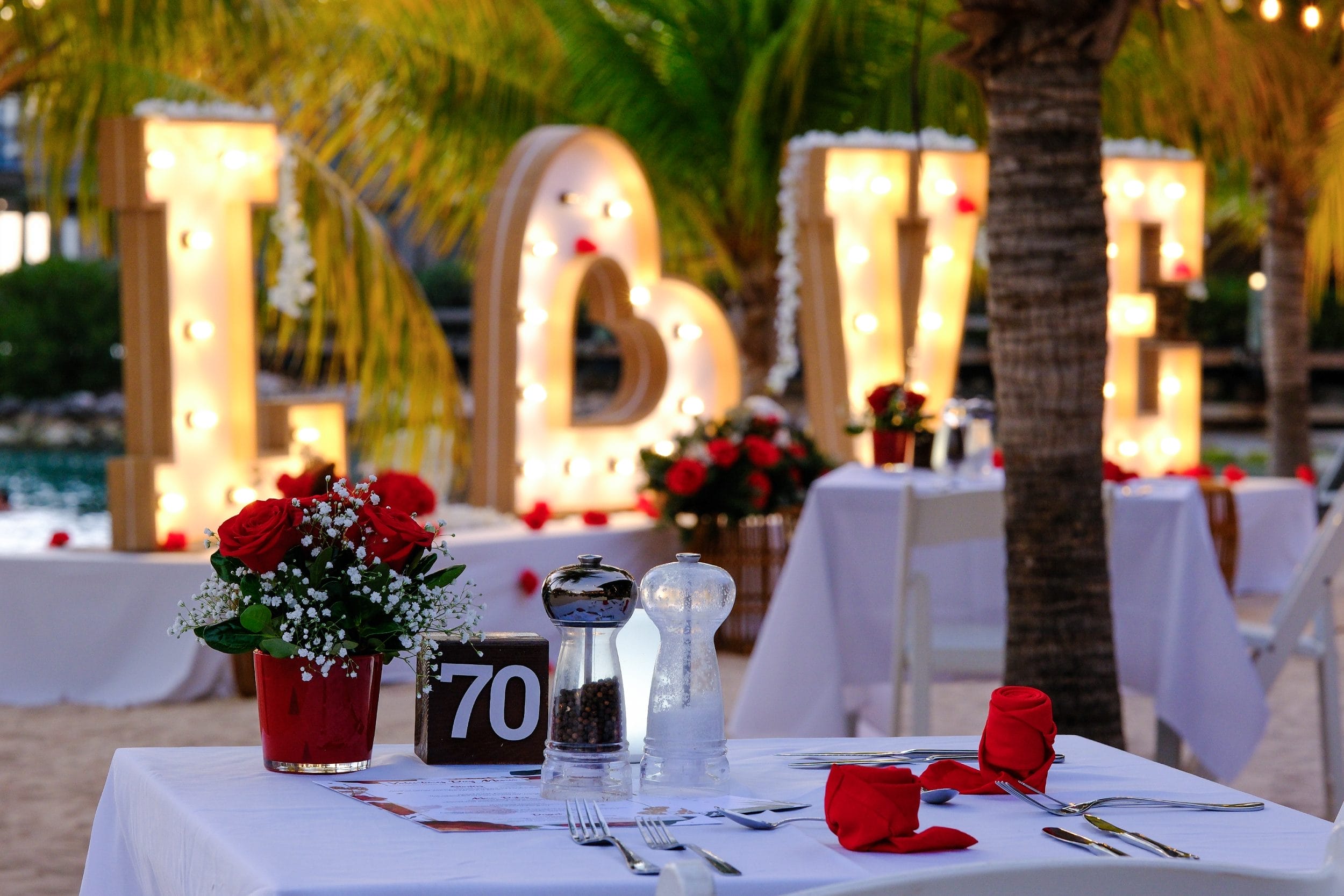 Valentine's Day Curacao Avila Beach Hotel